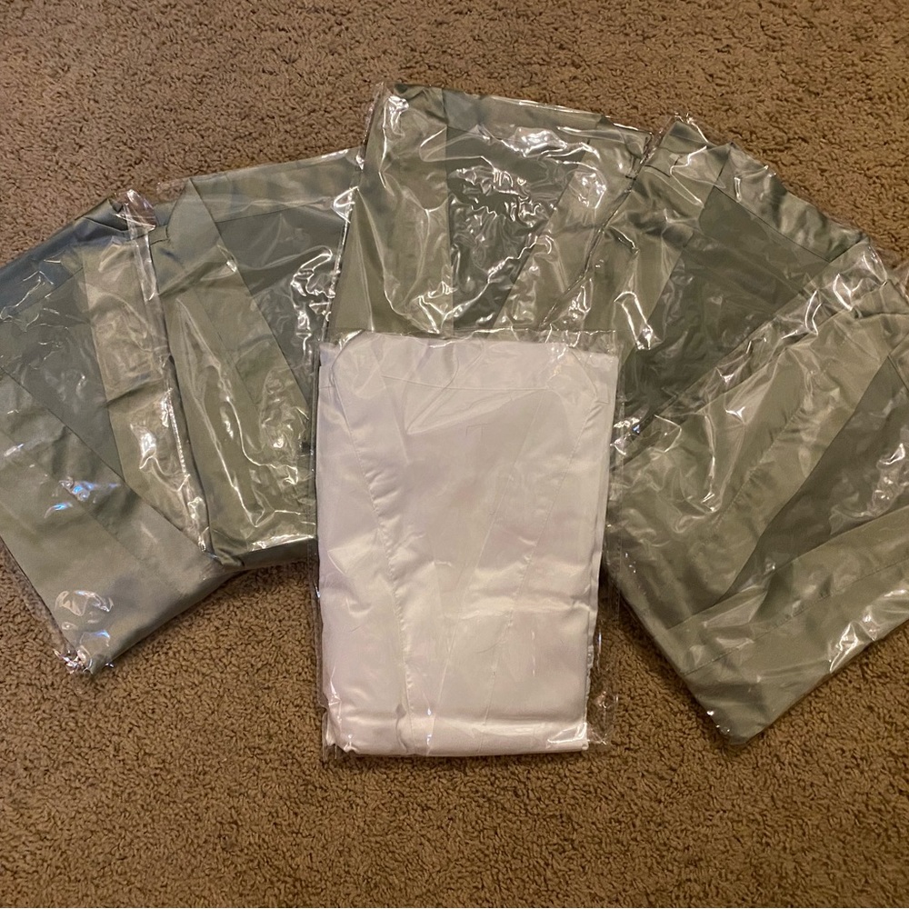 5 sage robes for sale as a set